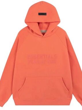 Essentials Fear of God coral Hoodie NWT Size L